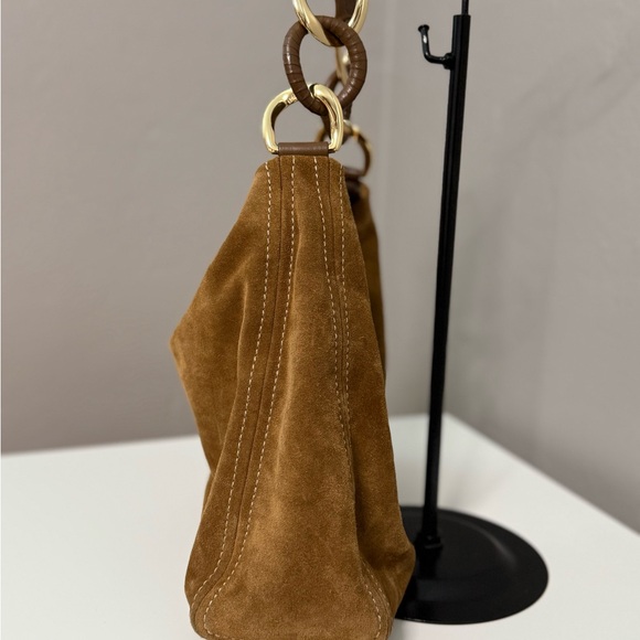 Michael Kors Suede Shoulder Bag - Picture 3 of 8